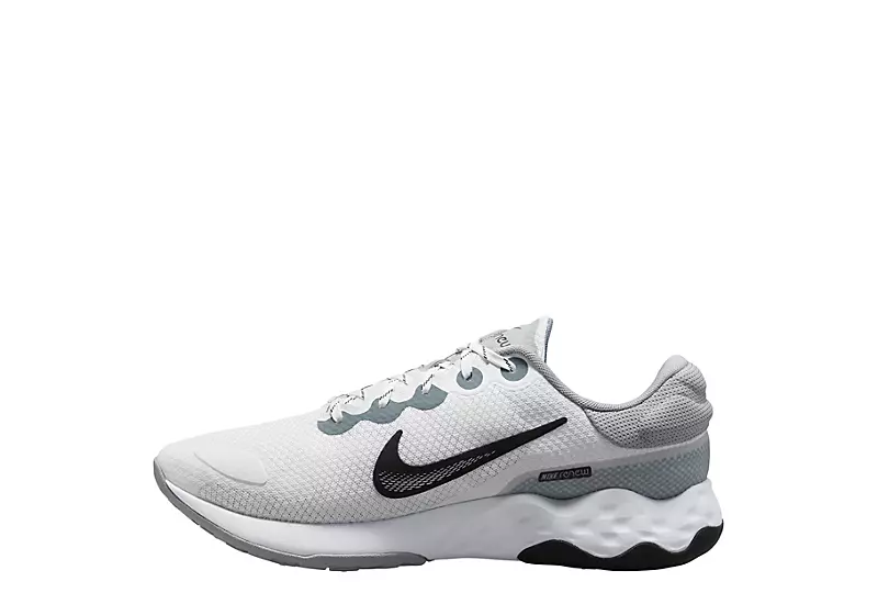 Nike Mens Renew Ride 3 Running Shoe - White 3 Nike Mens Renew Ride 3 Running Shoe - White - Image 3