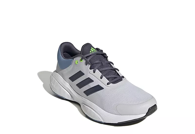 Adidas Mens Response Solar Running Shoe - Grey 1 Adidas Mens Response Solar Running Shoe - Grey