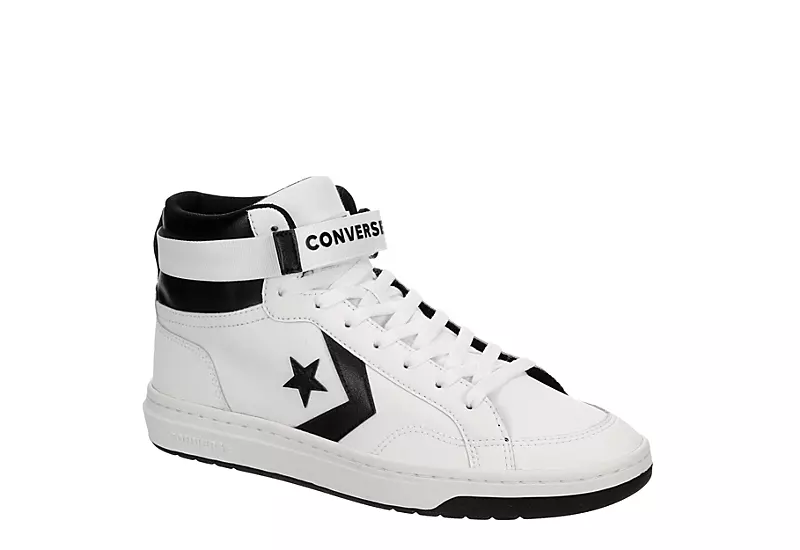 Converse Mens Pro Blaze Strap Sneaker - White 1 Converse Mens Pro Blaze Strap Sneaker - White