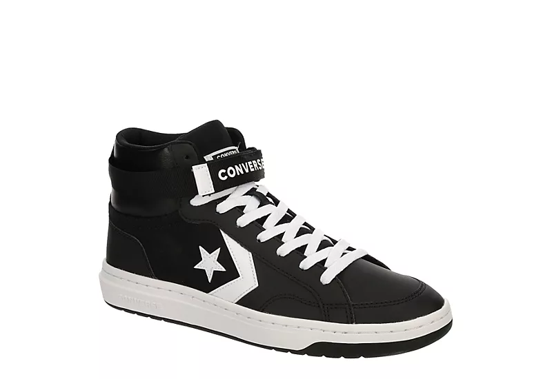 Converse Mens Pro Blaze Strap Sneaker - Black 1 Converse Mens Pro Blaze Strap Sneaker - Black