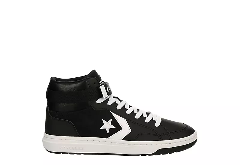 Converse Mens Pro Blaze Strap Sneaker - Black 2 Converse Mens Pro Blaze Strap Sneaker - Black - Image 2
