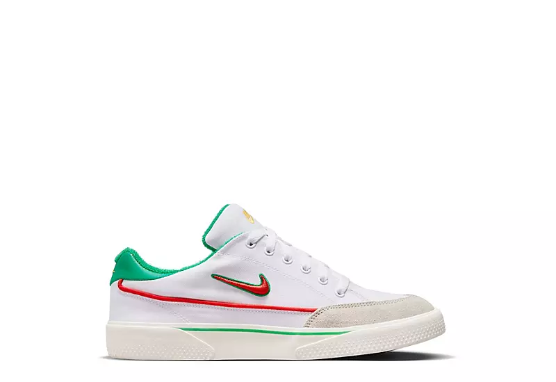 Nike Mens Retro Gts Sneaker - White 2 Nike Mens Retro Gts Sneaker - White - Image 2