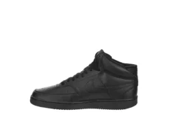 Nike Mens Court Vision Mid Sneaker - Black -Deals All Walk Styles Store US 01 601012 03