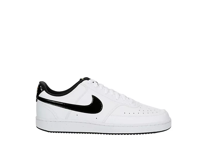 Nike Mens Court Vision Sneaker - White 2 Nike Mens Court Vision Sneaker - White - Image 2