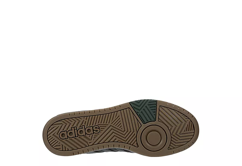 Adidas Mens Hoops 3.0 Mid Winter Sneaker - Black 7 Adidas Mens Hoops 3.0 Mid Winter Sneaker - Black - Image 7