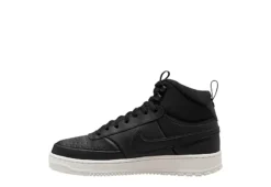 Nike Mens Court Vision Mid Winter Sneaker Boot - Black -Deals All Walk Styles Store US 01 601110 02