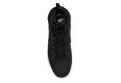 Nike Mens Court Vision Mid Winter Sneaker Boot - Black -Deals All Walk Styles Store US 01 601110 03