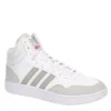Adidas Mens Hoops 3.0 Mid Sneaker - White