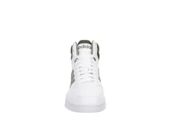 Adidas Mens Hoops 3.0 Mid Sneaker - White -Deals All Walk Styles Store US 01 601152 02