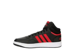 Adidas Mens Hoops 3.0 Mid Sneaker - Black -Deals All Walk Styles Store US 01 601163 03