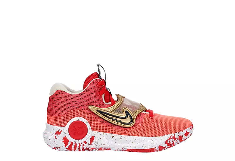Nike Mens Kd Trey 5 X Basketball Shoe - Red 2 Nike Mens Kd Trey 5 X Basketball Shoe - Red - Image 2