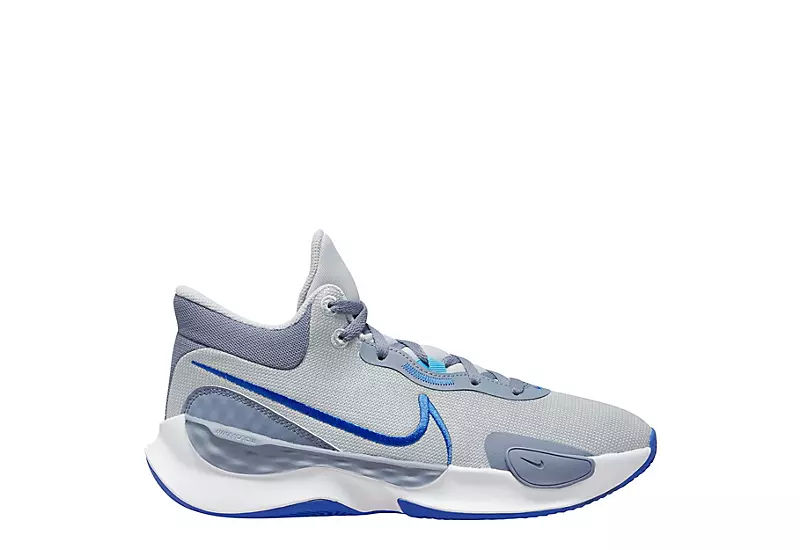 Nike Mens Renew Elevate 3 Basketball Shoe - Grey 2 Nike Mens Renew Elevate 3 Basketball Shoe - Grey - Image 2