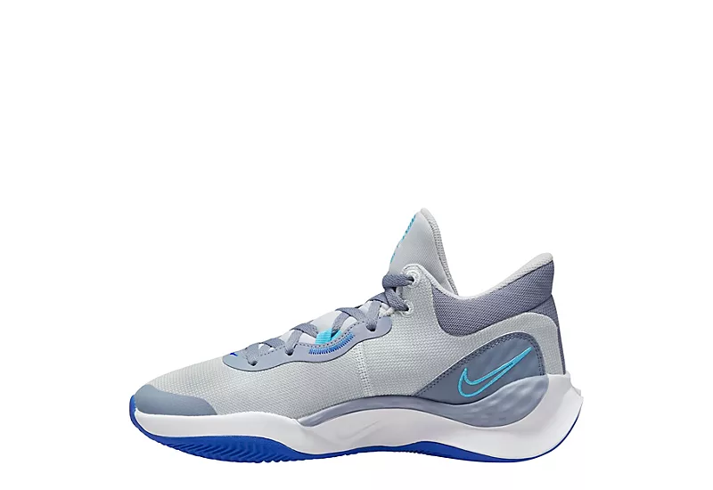 Nike Mens Renew Elevate 3 Basketball Shoe - Grey 3 Nike Mens Renew Elevate 3 Basketball Shoe - Grey - Image 3
