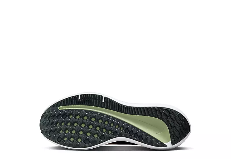 Nike Mens Air Winflo 9 Running Shoe - Olive 6 Nike Mens Air Winflo 9 Running Shoe - Olive - Image 6