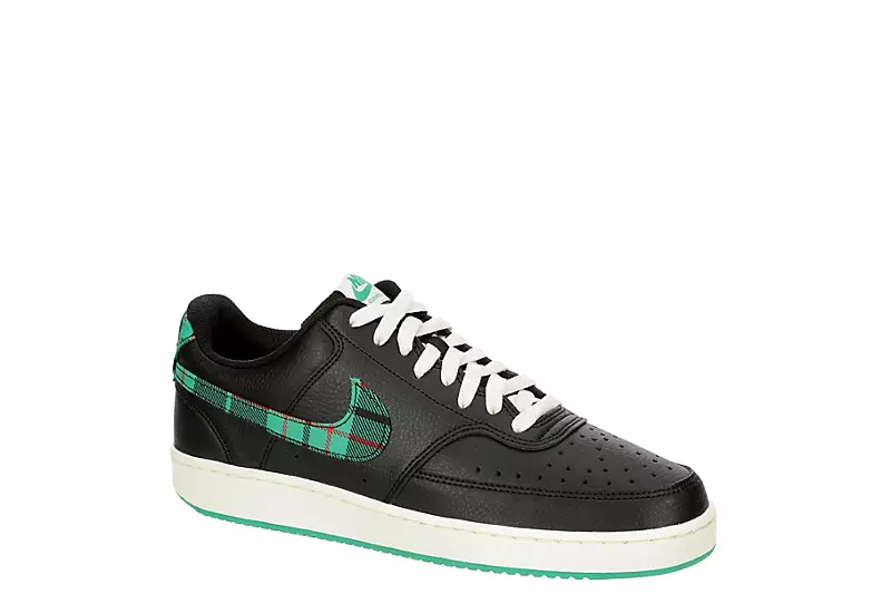 Nike Mens Court Vision Low Sneaker - Black 1 Nike Mens Court Vision Low Sneaker - Black