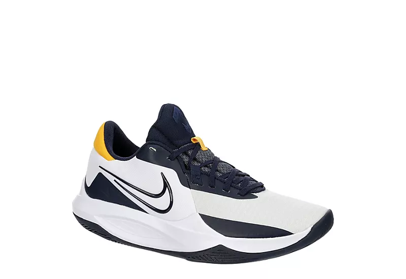 Nike Mens Precision 6 Basketball Shoe - White 1 Nike Mens Precision 6 Basketball Shoe - White