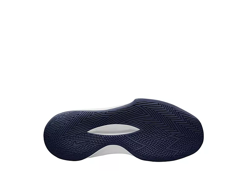 Nike Mens Precision 6 Basketball Shoe - White 7 Nike Mens Precision 6 Basketball Shoe - White - Image 7