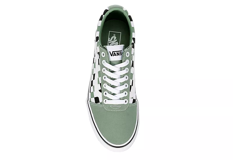 Vans Mens Ward Sneaker - Pale Green 6 Vans Mens Ward Sneaker - Pale Green - Image 6
