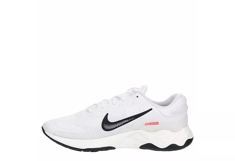 Nike Mens Renew Ride 3 Running Shoe - White 4 Nike Mens Renew Ride 3 Running Shoe - White - Image 4