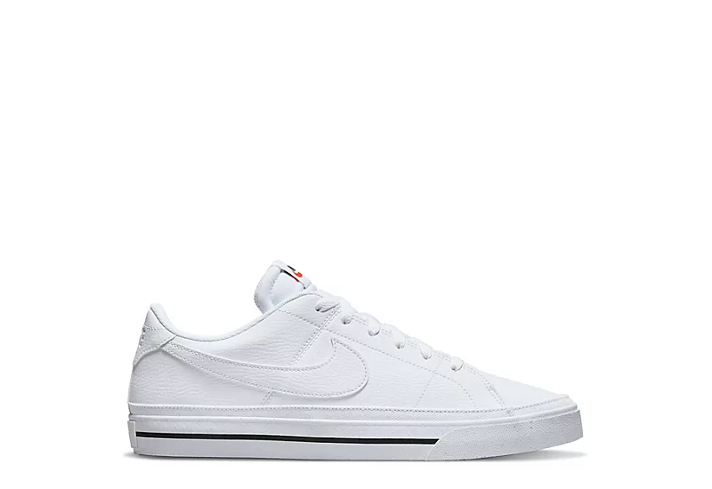 Nike Mens Court Legacy Low Sneaker - White 2 Nike Mens Court Legacy Low Sneaker - White - Image 2