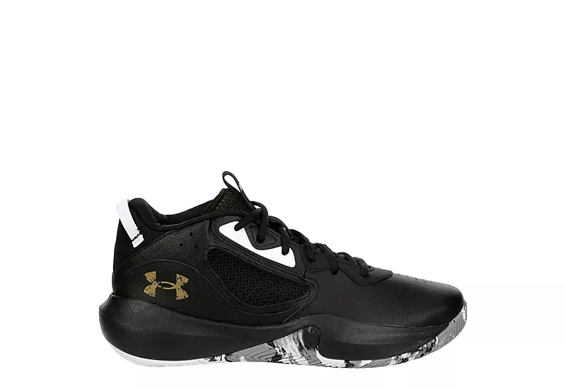 Under Armour Mens Lockdown 6 Basketball Shoe - Black 2 Under Armour Mens Lockdown 6 Basketball Shoe - Black - Image 2