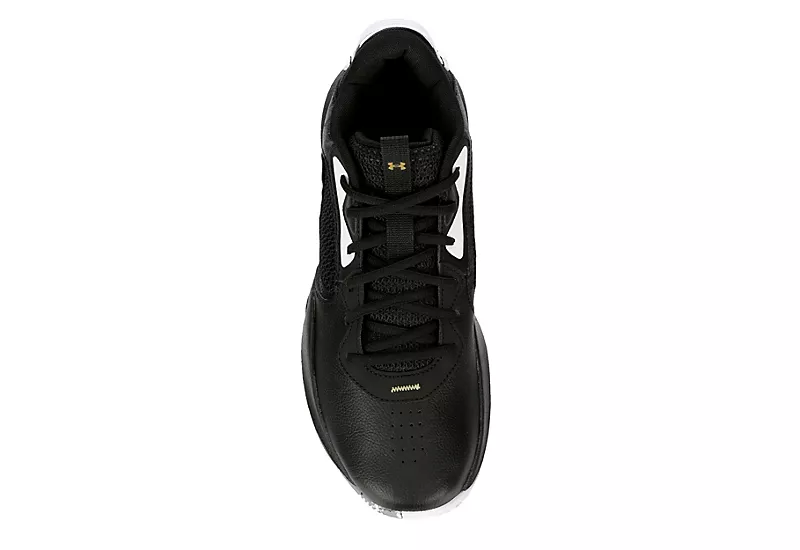 Under Armour Mens Lockdown 6 Basketball Shoe - Black 6 Under Armour Mens Lockdown 6 Basketball Shoe - Black - Image 6