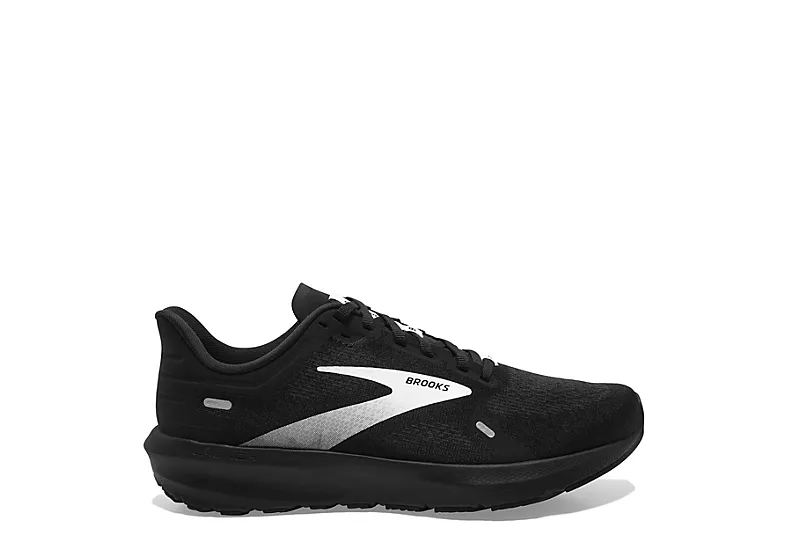 Brooks Mens Launch 9 Running Shoe - Black 2 Brooks Mens Launch 9 Running Shoe - Black - Image 2