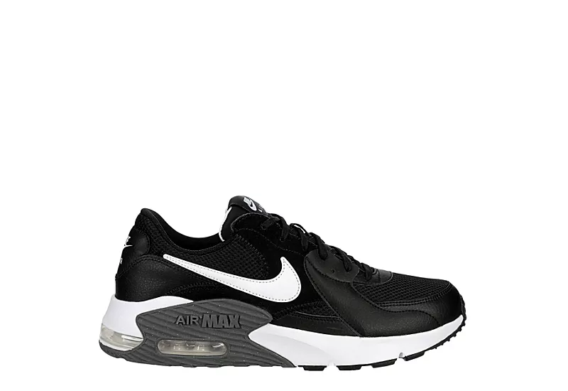 Nike Mens Air Max Excee Sneaker - Black 2 Nike Mens Air Max Excee Sneaker - Black - Image 2