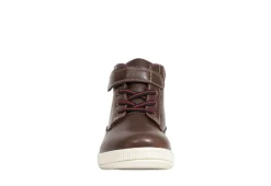 Deer Stags Boys Niles Lace-up Boot - Dark Brown -Deals All Walk Styles Store US 01 700432 02