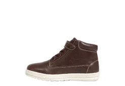 Deer Stags Boys Niles Lace-up Boot - Dark Brown -Deals All Walk Styles Store US 01 700432 03