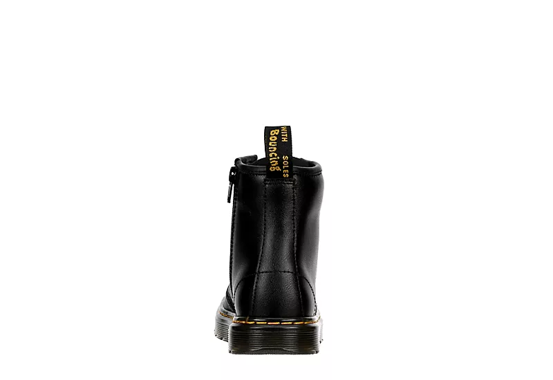 Dr. Martens Dr.martens Boys Zavala Combat Boot - Black 5 Dr. Martens Dr.martens Boys Zavala Combat Boot - Black - Image 5