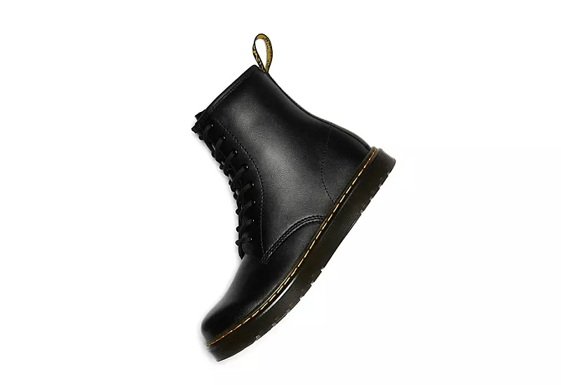 Dr. Martens Dr.martens Boys Zavala Combat Boot - Black 3 Dr. Martens Dr.martens Boys Zavala Combat Boot - Black - Image 3