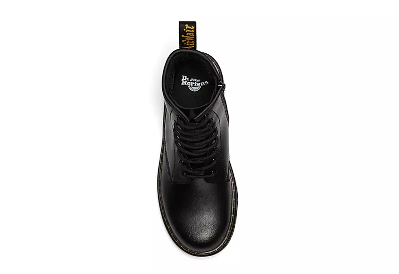 Dr. Martens Dr.martens Boys Zavala Combat Boot - Black 4 Dr. Martens Dr.martens Boys Zavala Combat Boot - Black - Image 4