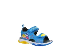 Nickelodeon Boys Infant Baby Shark Light Up Sandal - Blue