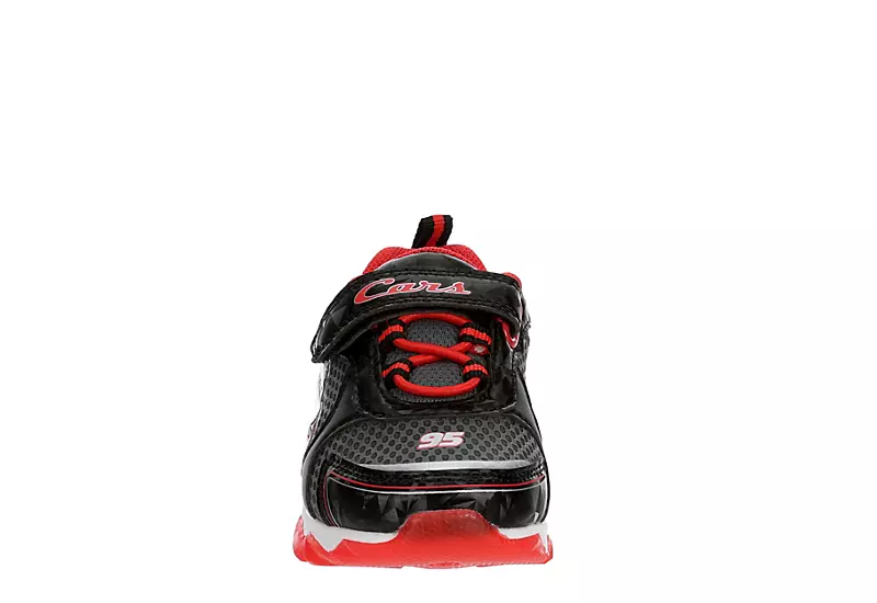 Disney Boys Infant Cars Light Up Sneaker - Red 3 Disney Boys Infant Cars Light Up Sneaker - Red - Image 3