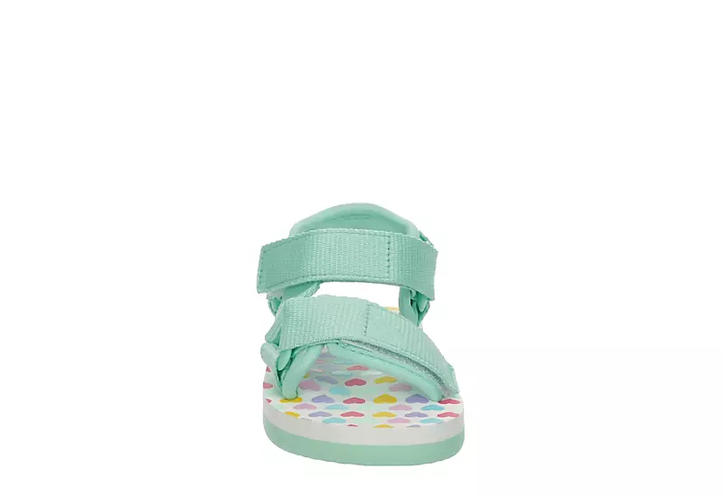 Cupcake Couture Girls Infant Oceana Outdoor Sandal - Mint 3 Cupcake Couture Girls Infant Oceana Outdoor Sandal - Mint - Image 3