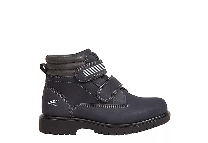 Deer Stags Boys Blaze Boot - Navy 2 Deer Stags Boys Blaze Boot - Navy - Image 2