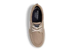 Sperry Boys Sea Ketch Washable Boat Shoe - Khaki -Deals All Walk Styles Store US 01 702376 02