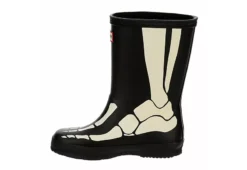 Hunter Boots Llc Boys Infant First Classic Skeleton Print Rain Boot - Black -Deals All Walk Styles Store US 01 702388 03