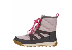 Sorel Girls Whitney Ii Short Lace Wp Snow Boot - Grey -Deals All Walk Styles Store US 01 702398 03