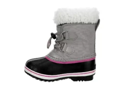 Sorel Girls Infant Pac Nylon Wp Snow Boot - Grey -Deals All Walk Styles Store US 01 702410 03