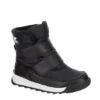 Sorel Boys Whitney Ii Strap Wp Snow Boot - Black