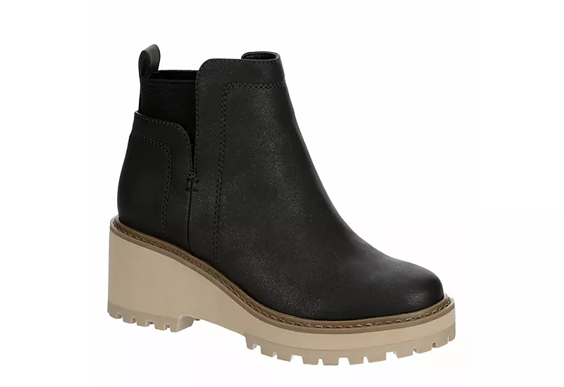 Dv By Dolce Vita Girls Fury Wedge Bootie - Black 1 Dv By Dolce Vita Girls Fury Wedge Bootie - Black