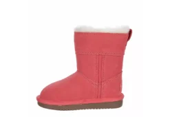 Koolaburra By Ugg Girls Infant Aribel Short Fur Boot - Pink -Deals All Walk Styles Store US 01 702447 03