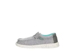 Heydude Boys Wally Youth Slip On Sneaker - Grey -Deals All Walk Styles Store US 01 702473 03