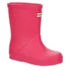 Hunter Boots Llc Girls Infant Original First Classic Rain Boot - Pink