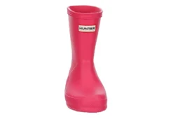 Hunter Boots Llc Girls Infant Original First Classic Rain Boot - Pink -Deals All Walk Styles Store US 01 702492 02