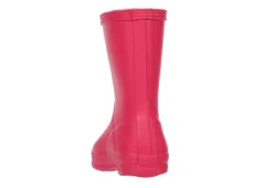 Hunter Boots Llc Girls Infant Original First Classic Rain Boot - Pink -Deals All Walk Styles Store US 01 702492 04