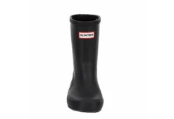 Hunter Boots Llc Boys Infant Original First Classic Rain Boot - Black -Deals All Walk Styles Store US 01 702494 02