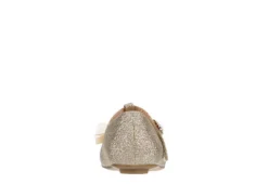 Cupcake Couture Girls Infant Bowtiful Flat - Gold -Deals All Walk Styles Store US 01 702536 04